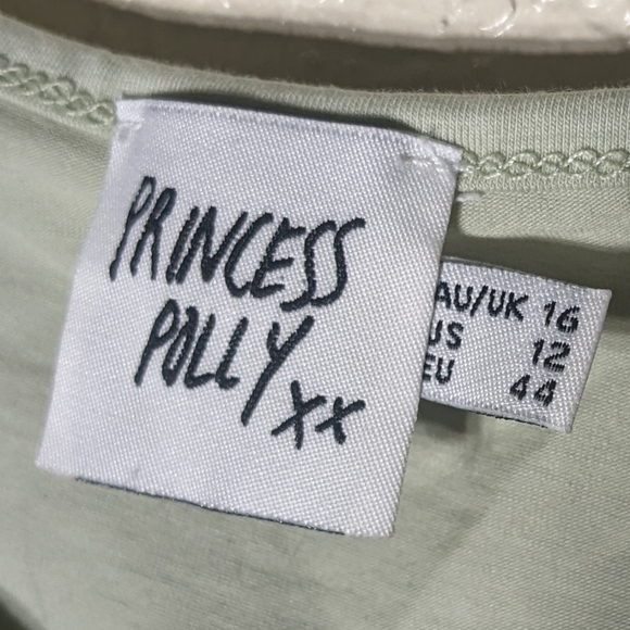 Girly green peasant style top - Picture 5 of 5